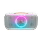Partybox On the Go 2 Plus Portable Party Speaker White Product Image