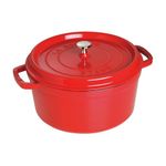 7qt Cast Iron Round Dutch Oven Cherry Product Image