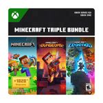 Minecraft Triple Bundle Standard Edition - Xbox Series X, Xbox Series S, Xbox One [Digital] Product Image