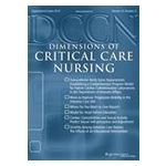 Dimensions Of Critical Care Nursing - 6 Issues Product Image