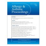 Allergy and Asthma Proceedings - Digital - 6 Issues Product Image