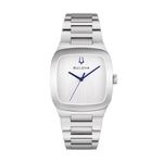 Unisex Latin GRAMMY Millennia Silver-Tone Stainless Steel Watch Silver Dial Product Image
