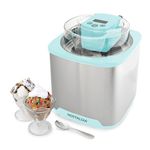 2qt Digital Ice Cream Maker Stainless/Aqua Product Image