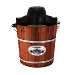 4qt Old Fashioned Electric Ice Cream Maker Appalachian Walnut Product Image