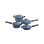 Our Place 13-Piece Ceramic Nonstick Cookware Set Blue Salt Product Image