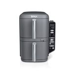 DoubleStack XL Double Basket Smart Air Fryer w/ Thermometer Deep Gray Product Image