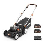 40V 4.0Ah 17" Brushless Push Mower w/ Mulching & Bagging Product Image