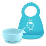 Easy Start Silicone Feeding Gift Set Teal Product Image