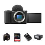 Sony ZV-E10 II MRRLS CAMR BLK/MINI FLSH KIT Product Image