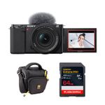 Sony ZV-E10 ML CAM/16-50mm II LNS BK/BSC KT Product Image