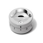Mechanical Kitchen Timer, Gray Product Image