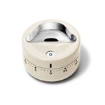 Mechanical Kitchen Timer, Cream Product Image