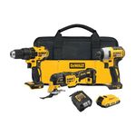 20V MAX 3 Tool Combo Kit - Drill/Driver, Impact Driver, Oscillating Multi-Tool Product Image