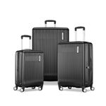 Opto 4 3pc Hardside Spinner Set, Asphalt Black Product Image