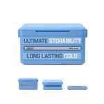 Snap 'N Go 45QT Collapsible Cooler, Blue Sky Product Image