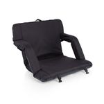 Ventura XL Portable Reclining Stadium Seat Black Product Image