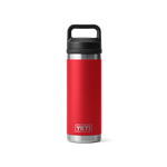 YETI Rambler 18oz Water Bottle with Chug Cap Rescue Red Product Image