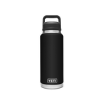 YETI Rambler 36oz Water Bottle with Chug Cap Black Product Image
