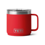 YETI Rambler 14oz Stackable Mug with Durasip Ceramic Lining Rescue Red Product Image