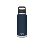 YETI Rambler 36oz Water Bottle with Chug Cap Navy Product Image