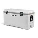 Latitude Marine Ultra XL 150qt Hardside Cooler, White/Moonscape Gray Product Image