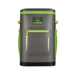 Hatchie Backpack Cooler Charcoal/Green Product Image
