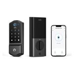 C220 Fingerprint Keyless Entry Smart Lock, Black Retro Product Image