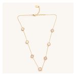 Mini White Flora Necklace Product Image