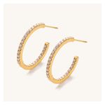 Sutton Crystal Hoop Product Image