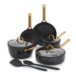 GreenPan Reserve Pro Ceramic Nonstick 10-Piece Cookware Set Black Product Image