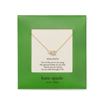 kate spade Dear Bestie Carded Pendant Gold Product Image