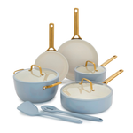 GreenPan Reserve Pro Ceramic Nonstick 10-Piece Cookware Set Glacier Product Image