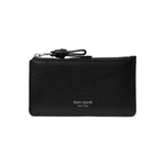 kate spade Loop Zip Card Case Black Product Image