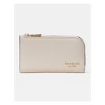 kate spade Devin Small Slim Bifold Wallet Cashew Milk Product Image
