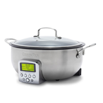 GreenPan Multifunction Deep Electric Skillet Stainless Steel Product Image