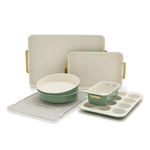 GreenPan Reserve Bakeware 7-Piece Set Sage Product Image