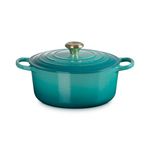 5.5qt Signature Cast Iron Round Dutch Oven, Riviera Product Image