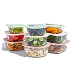 18pc Signature Glass Food Storage Set Desert Sage Product Image