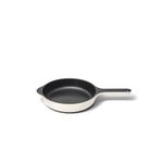 8" Enameled Cast Iron Mini Skillet Cream Product Image