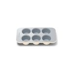 6 Cup Muffin Pan Cream Product Image