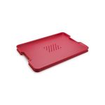 Cut & Carve Plus Multi-Function Large Cutting Board Red Product Image