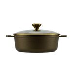 2qt Refined Collection Cast Iron Dutch Oven Saucepan w/ Glass Lid Product Image