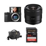 Sony a6600 Mirrorless Camera with 11mm f/18 Lens a