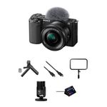 Sony ZV-E10 Mirrorless Camera with 16-50mm f/35-56