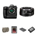 Nikon Z9 Mirrorless Camera with FTZ II Mount Adapt