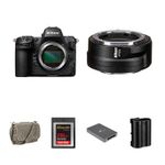 Nikon Z8 Mirrorless Camera with FTZ II Mount Adapt