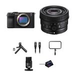 Sony a7C II Mirrorless Camera with 40mm f/25 Lens