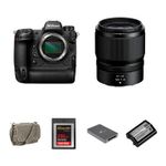 Nikon Z9 Mirrorless Camera with 50mm f/14 Lens and