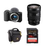 Sony ZV-E10 Mirrorless Camera with 16-55mm f/28 G