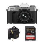 FUJIFILM X-T50 Mirrorless Camera with 15-45mm f/35 Product Image